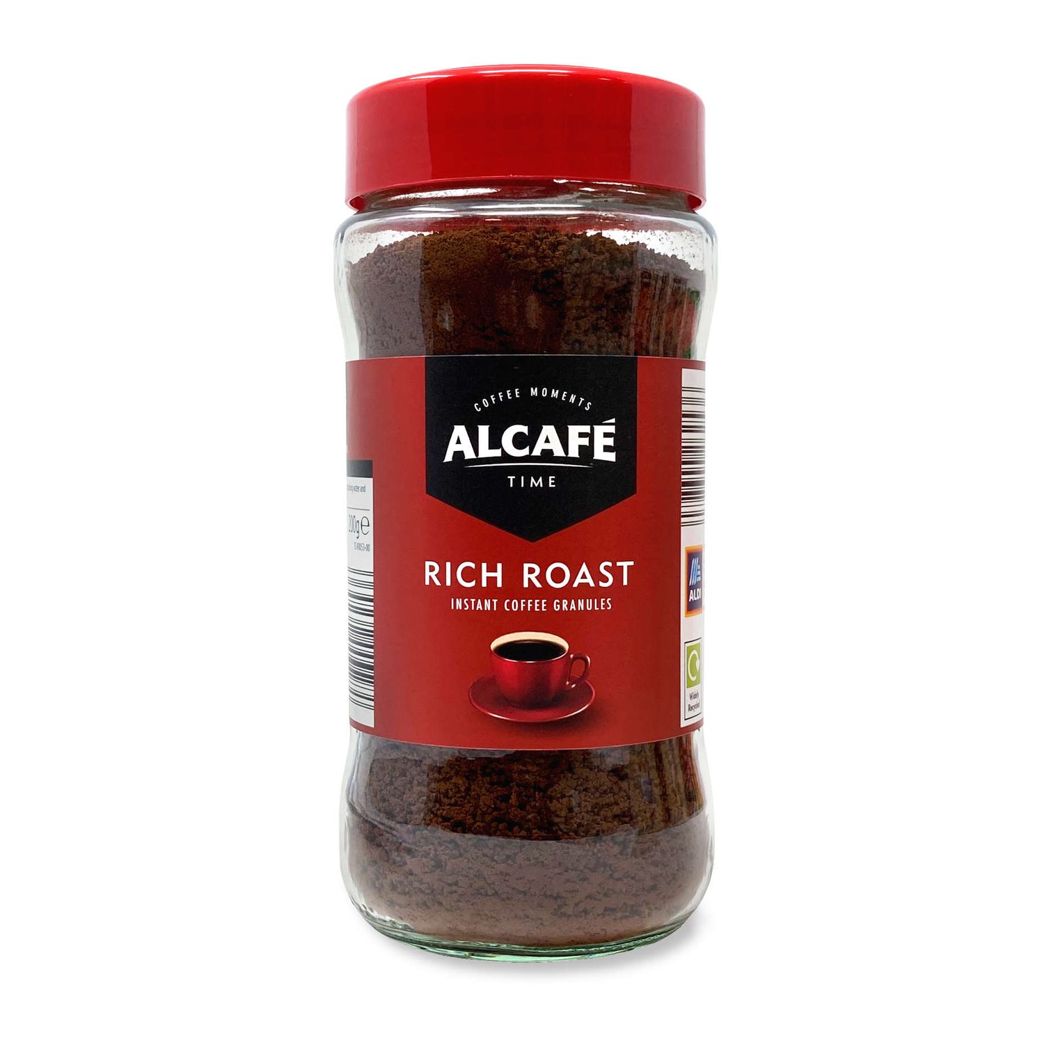 Alcafé Rich Roast Instant Coffee Granules 200g ALDI